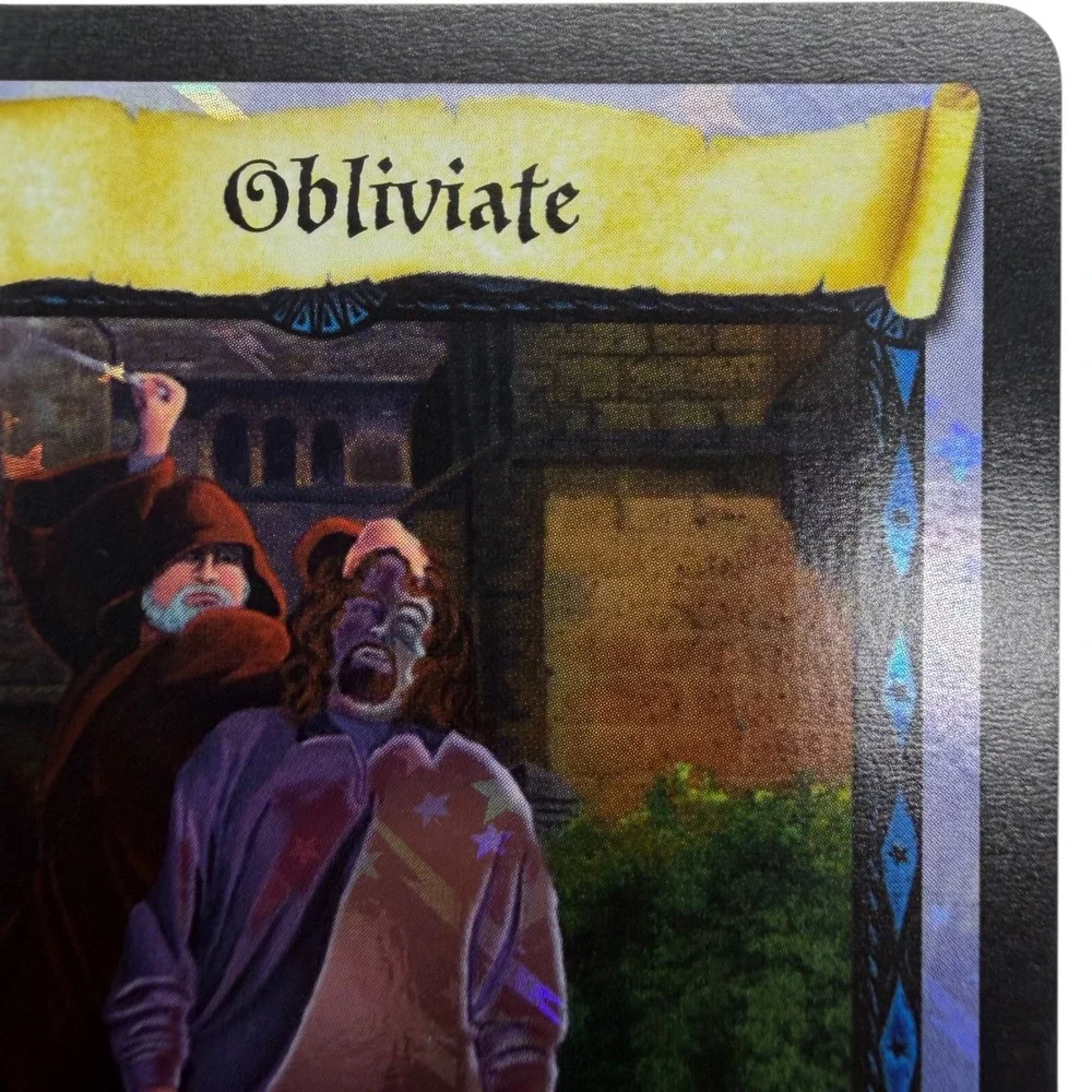 Harry Potter TCG Obliviate 14/116 Rare Holofoil Base Set 2001 Wizards Card EX